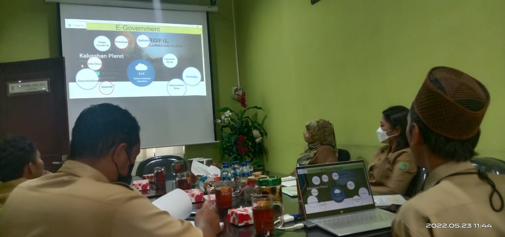 Pemantapan Materi Paparan Lomba Kalurahan Tingkat Provinsi 